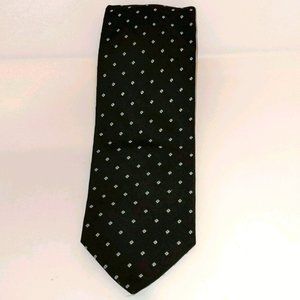 Black Handmade Silk Tie